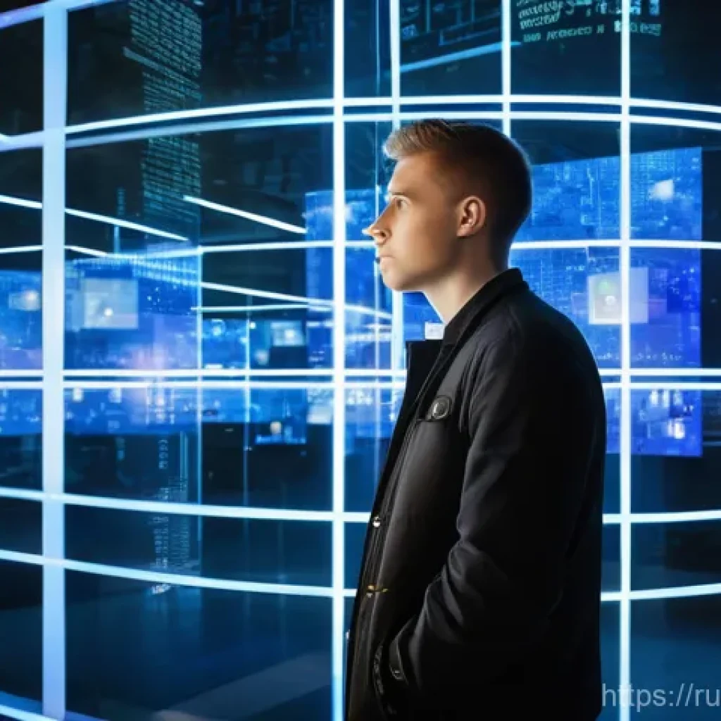 사회적 영향력과 대중심리 - **"Information Overload and Critical Thinking in a Digital World"**: A thoughtful young adult of Sla...